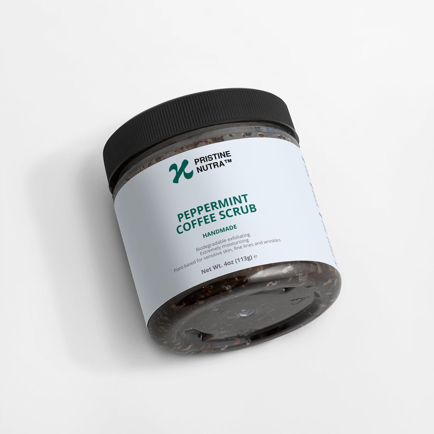 Peppermint Coffee Scrub – Organic Exfoliating Face & Body Scrub |Pristine Nutra