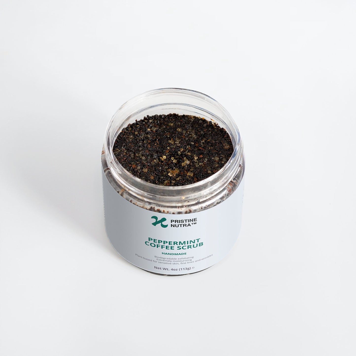 Peppermint Coffee Scrub – Organic Exfoliating Face & Body Scrub |Pristine Nutra