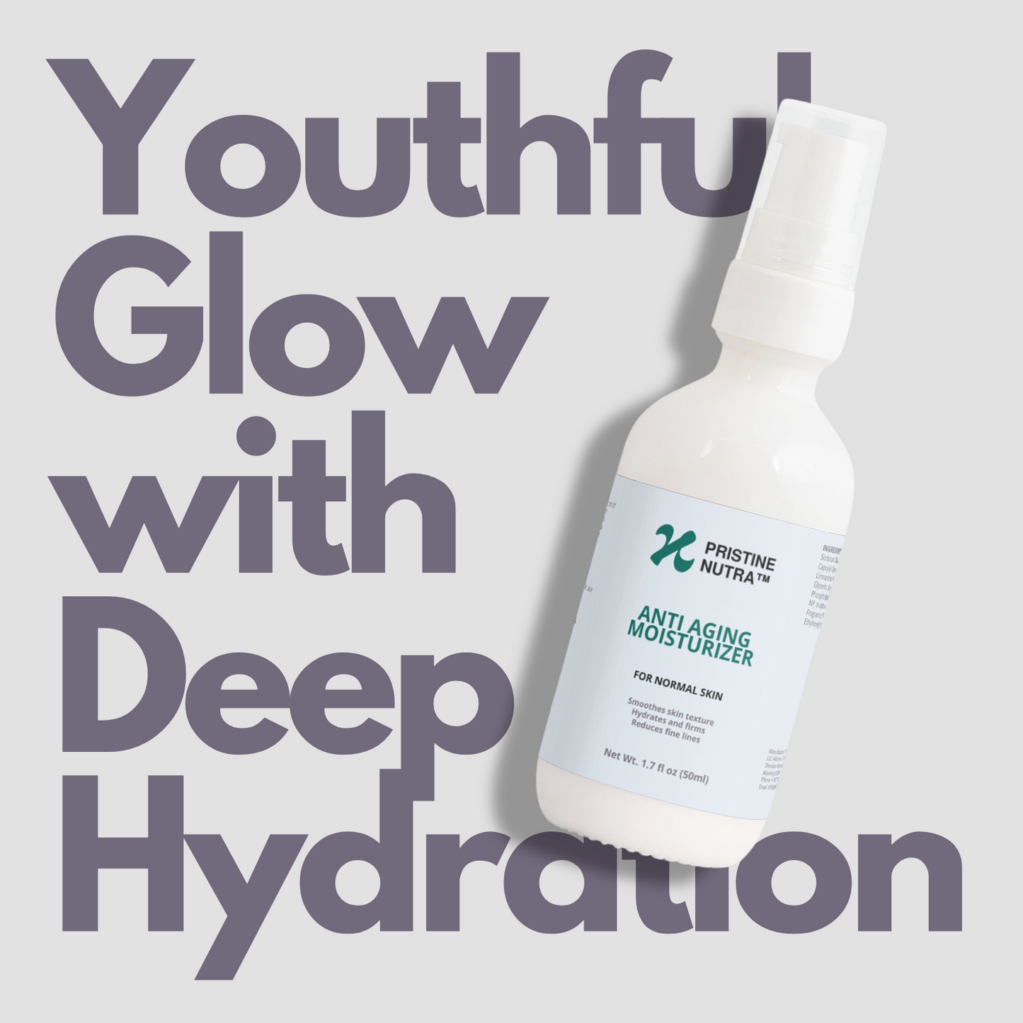 Anti Aging Moisturizer for Normal Skin– Youthful Glow with Deep Hydration